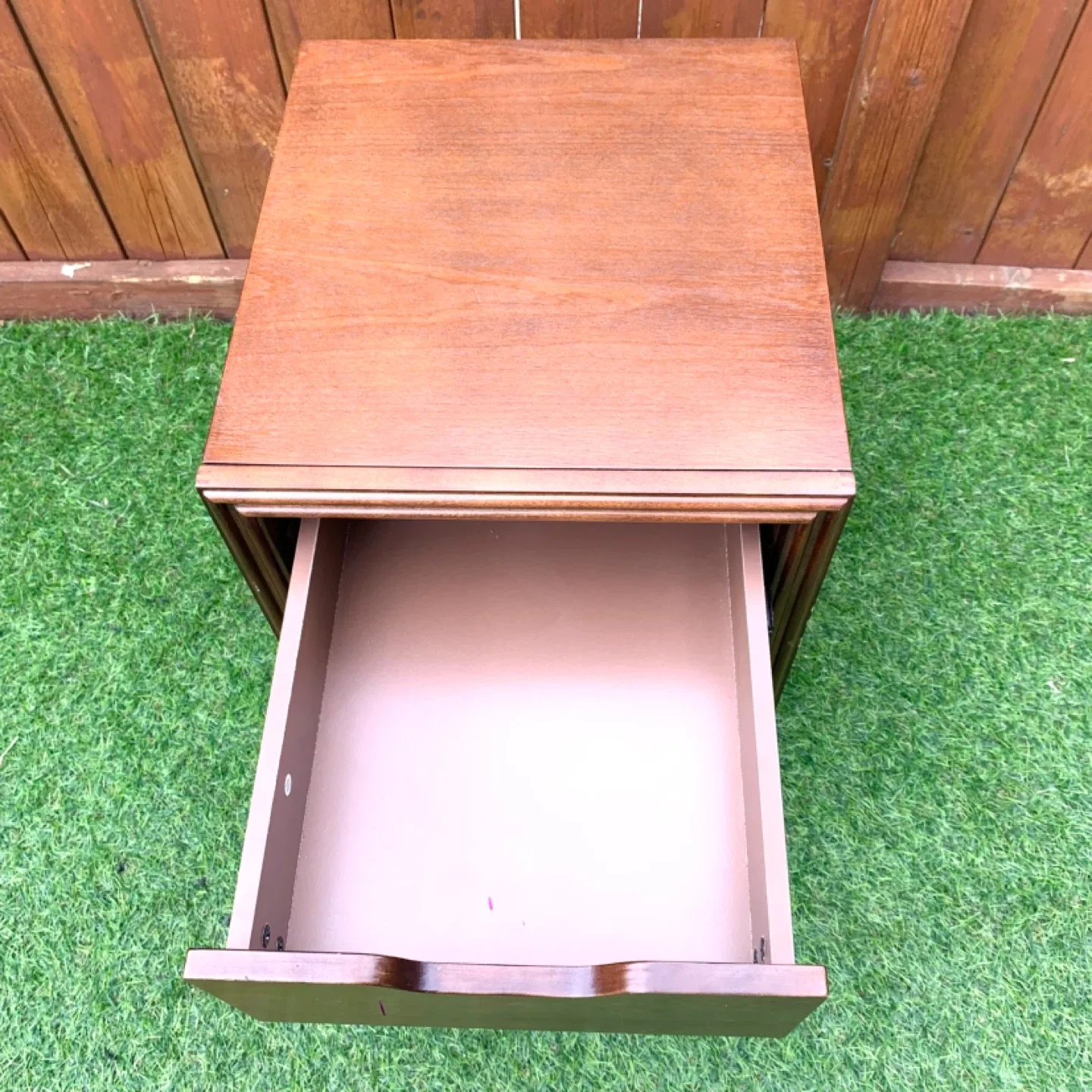 Filing Cabinet Office Storage Cabinet Wood File Cabinet 2 Drawer - photo 5