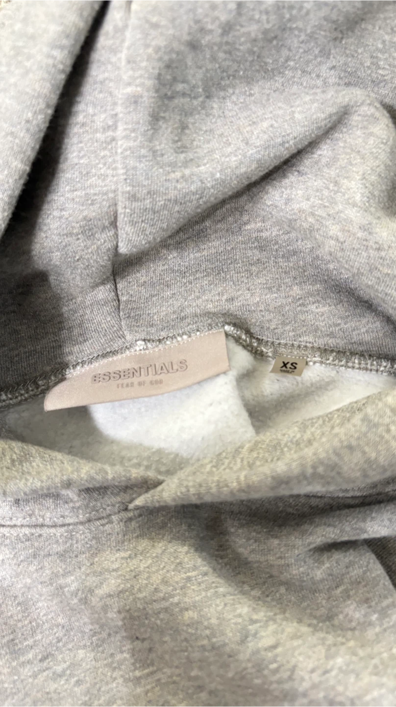 Essentials FOG Dark Oatmeal hoodie - photo 4