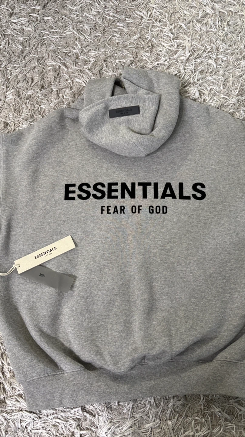 Essentials FOG Dark Oatmeal hoodie - photo 2