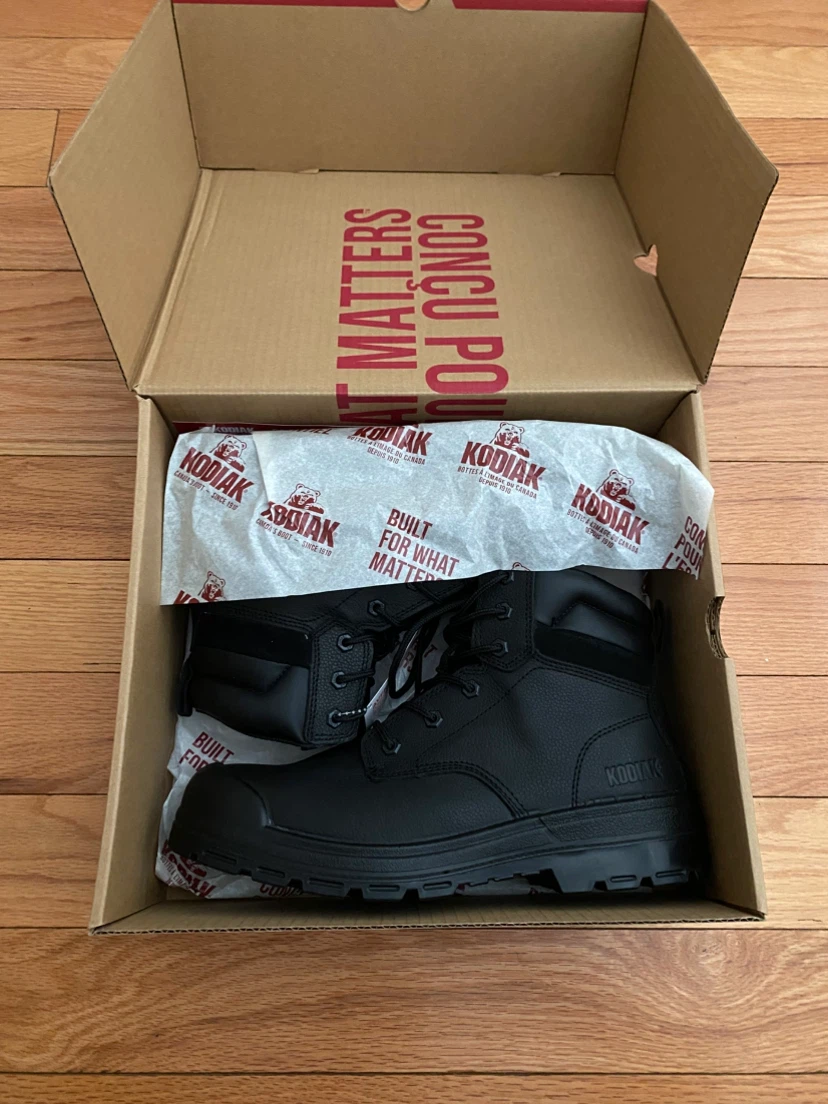 Kodiak Black Work Boots