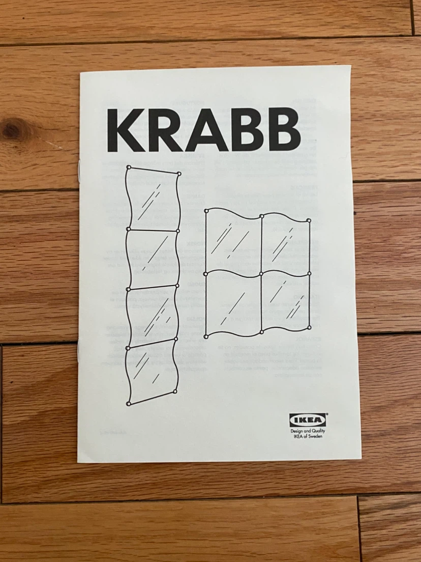 IKEA KRABB Mirror 44x40 cm - photo 4