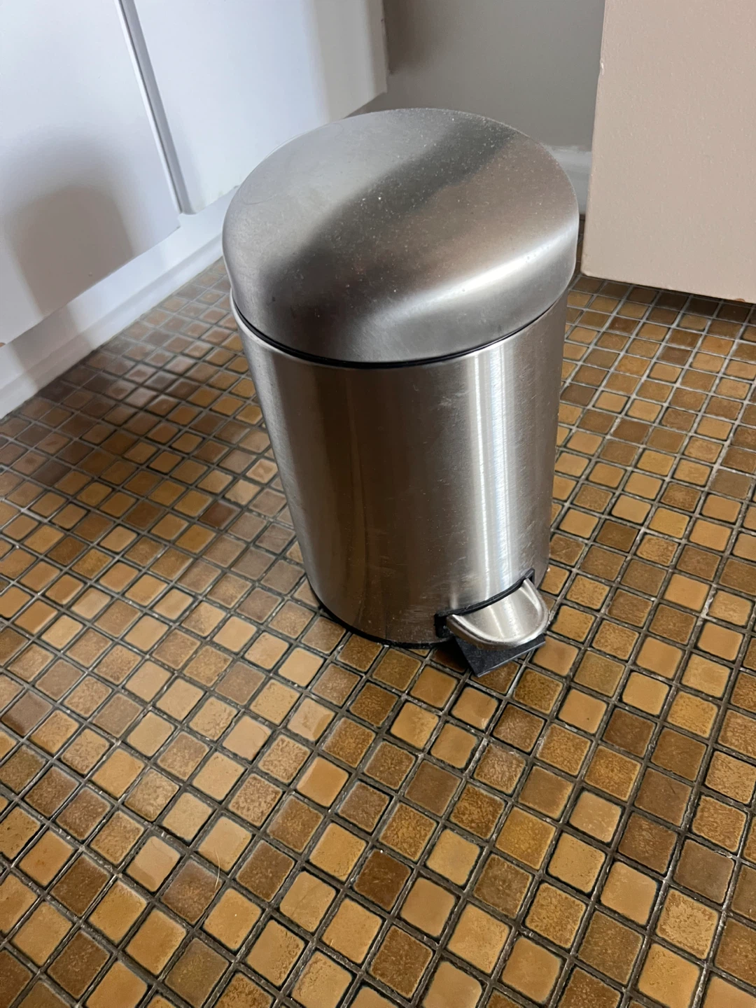 Stainless Steel Step Trash Can