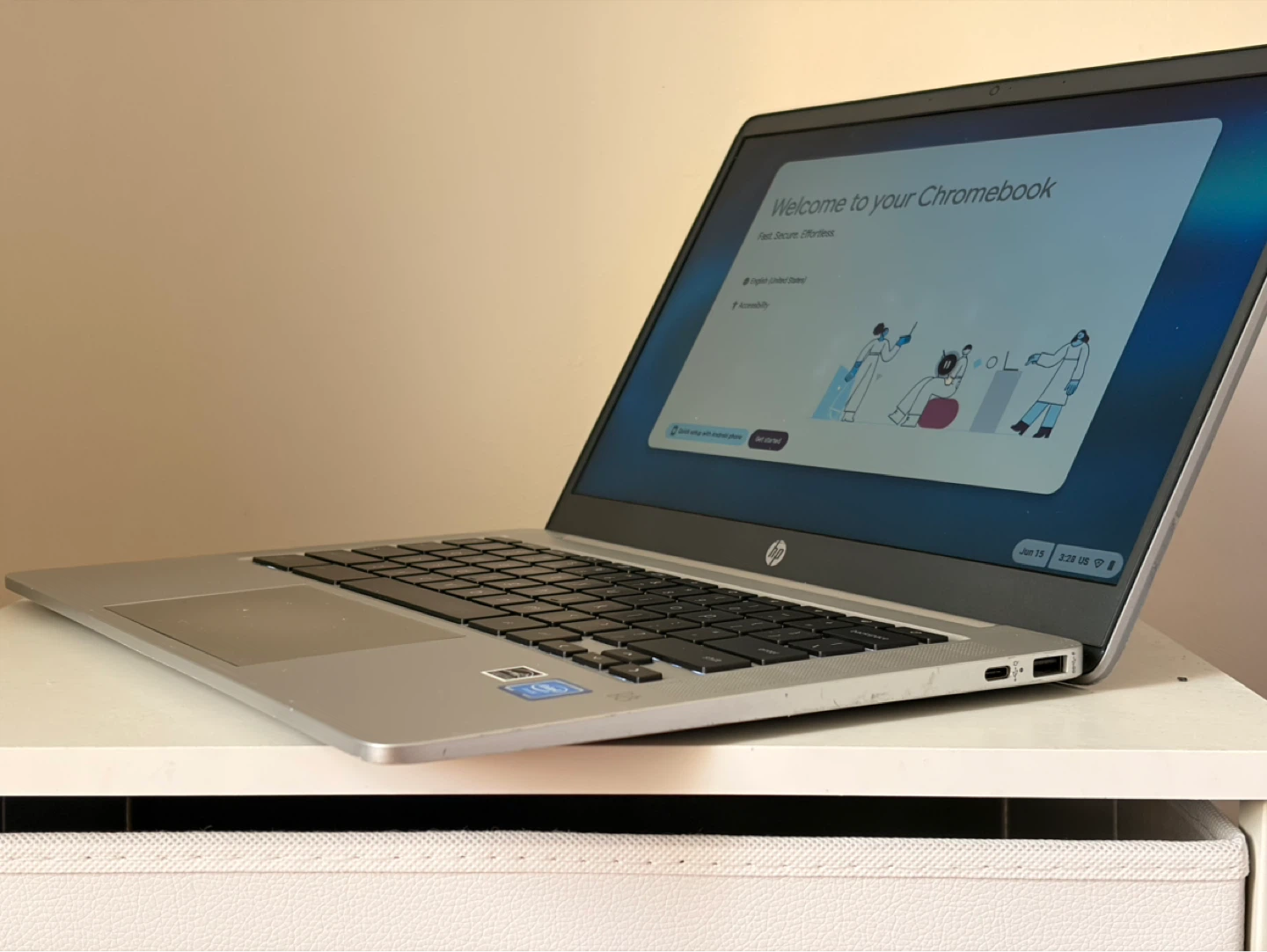 HP Chromebook 14a Laptop — 4GB/64GB - photo 4