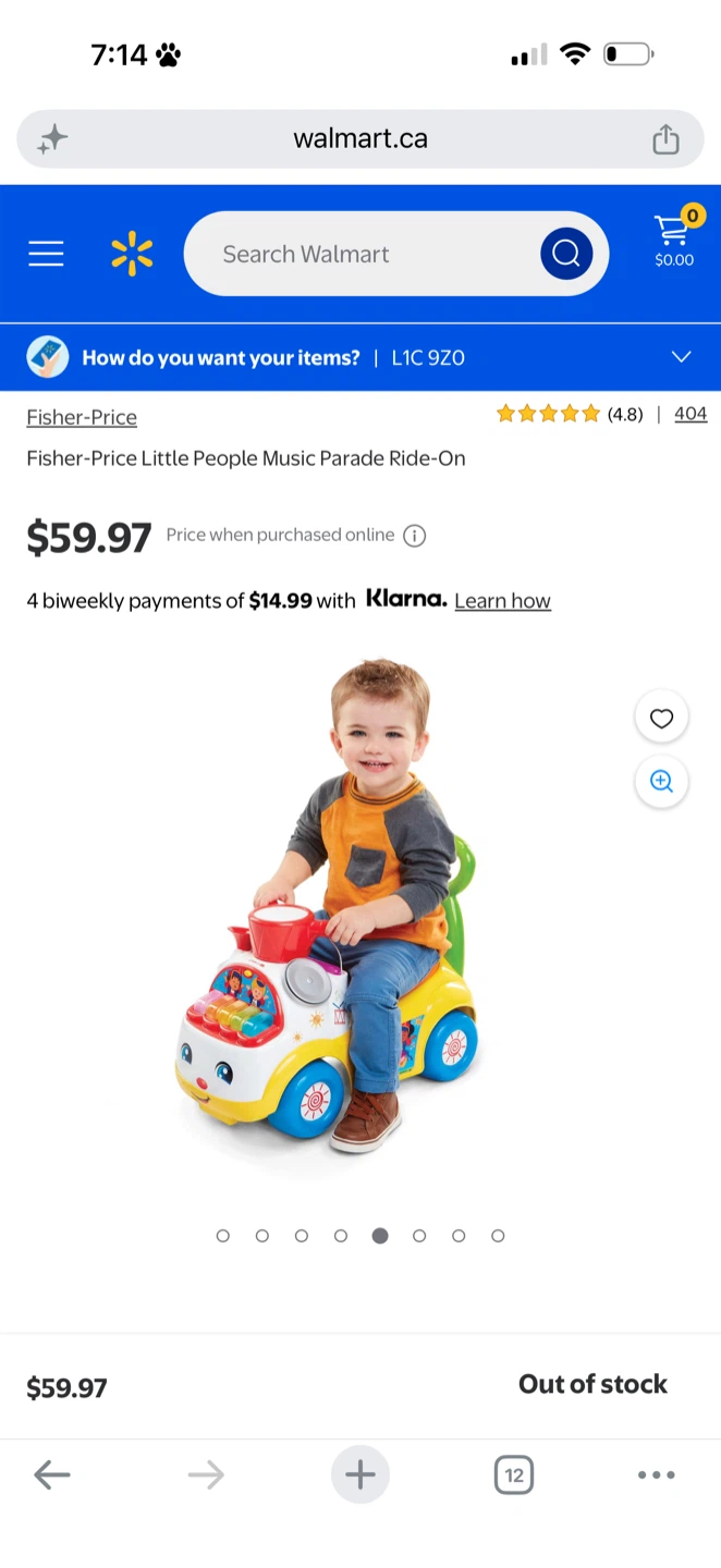 Fisher-Price Little People Music Parade Ride-On