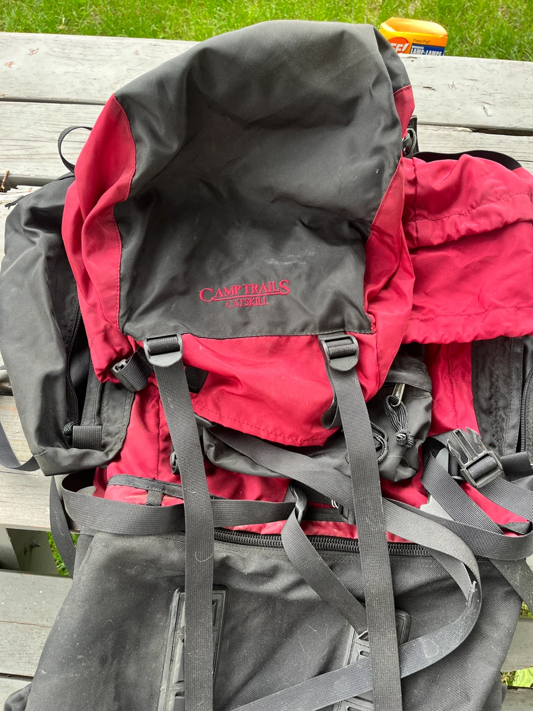 Camp Trails Backpack - Red and Black - photo 2