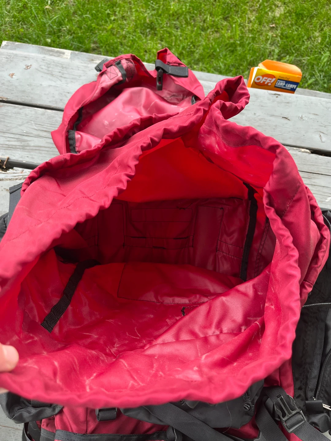 Camp Trails Backpack - Red and Black - photo 3
