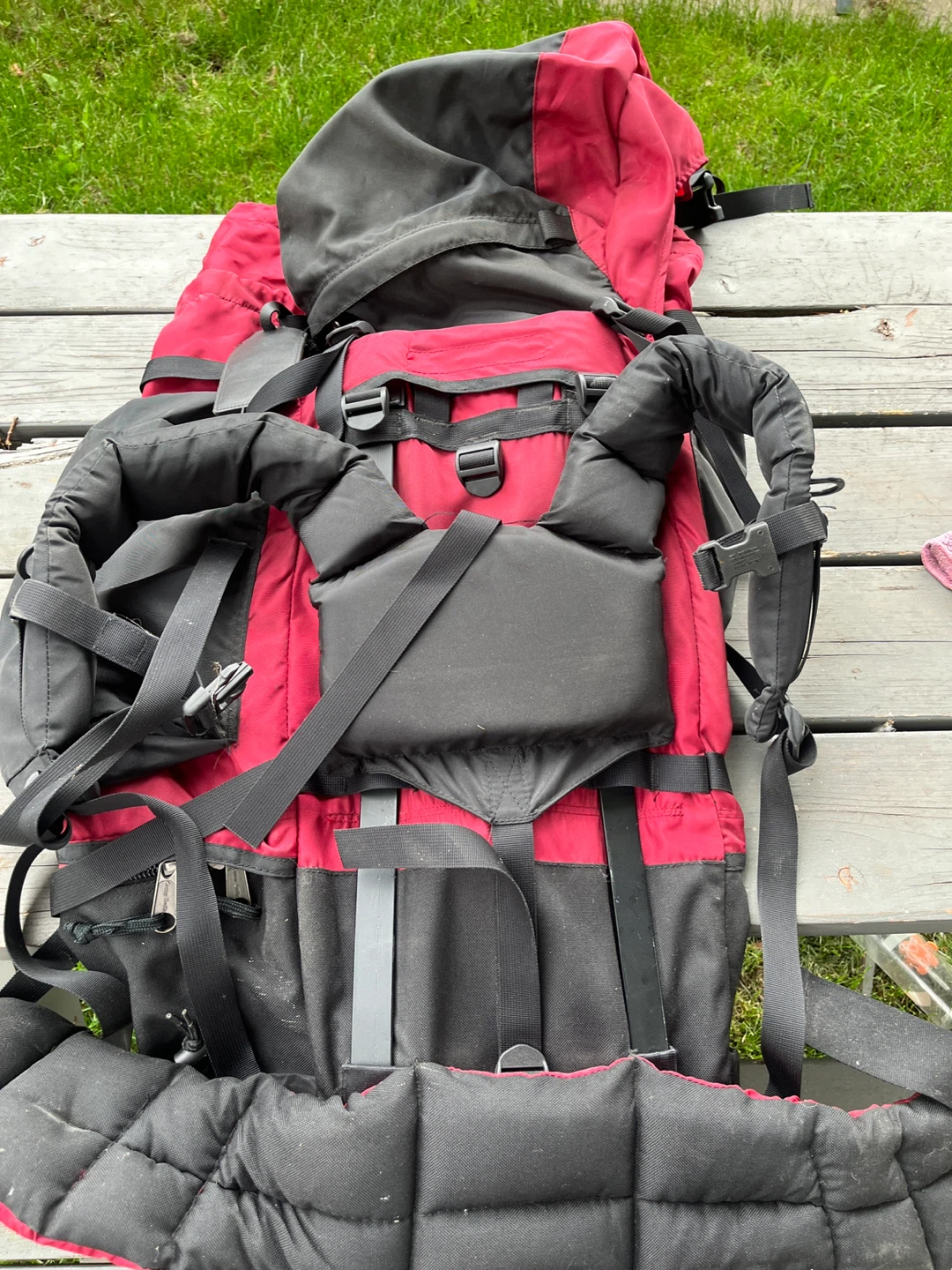 Camp Trails Backpack - Red and Black - photo 4
