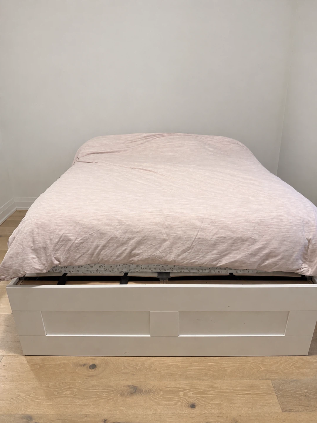 Ikea Brimnes Queen Size Bed with Drawers
