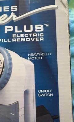 Clothes shaver plus fabric pill remover (Never used) (FREE) - photo 3