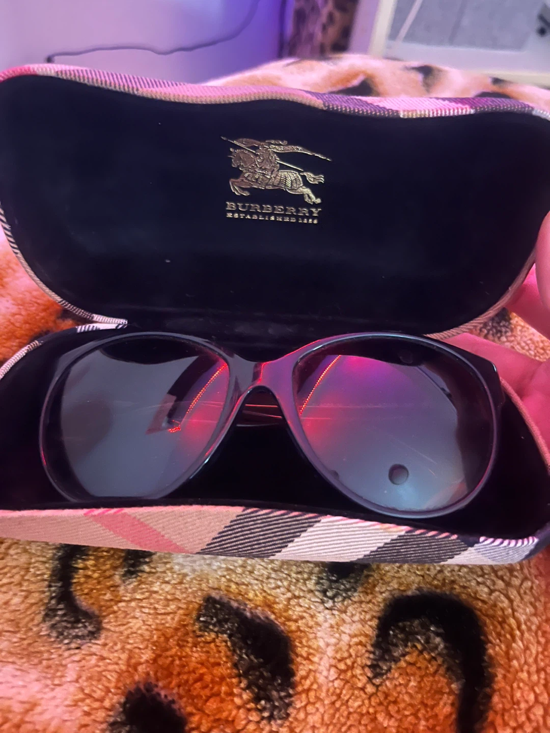 Versace & Burberry Sunglasses with Case