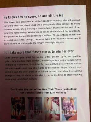 The Score by Elle Kennedy- Read once - photo 2