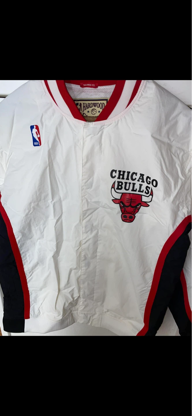 Chicago Bulls NBA Hardwood Classics Warm Up Jacket XL - photo 2