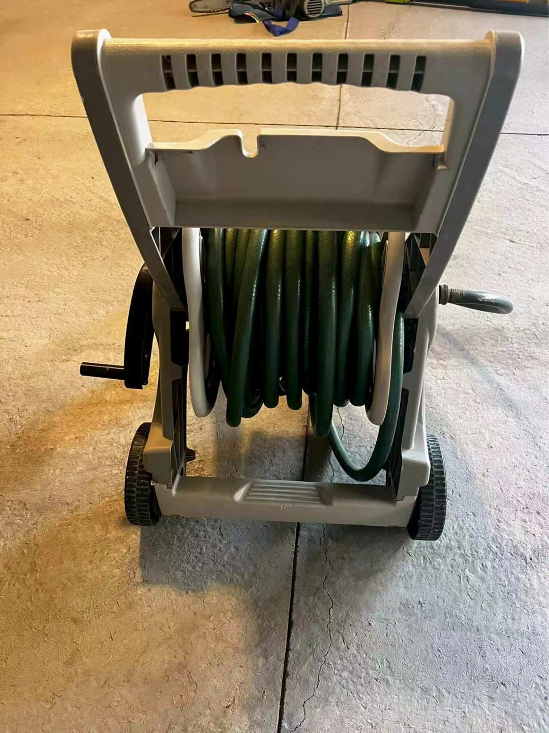 Garden Hose Reel Cart with Hose - photo 3