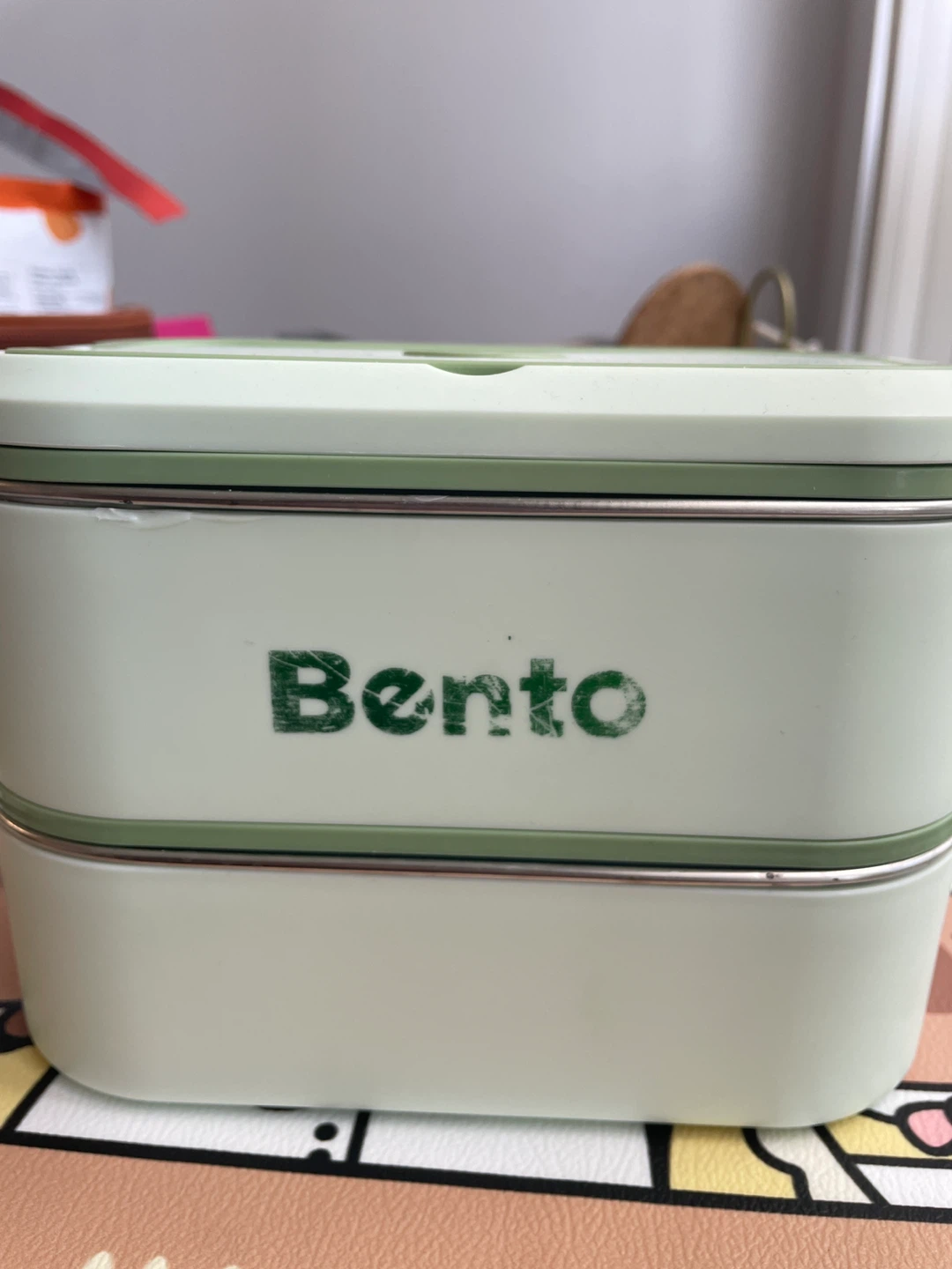 Sage Green Bento Box Lunch Container - photo 2