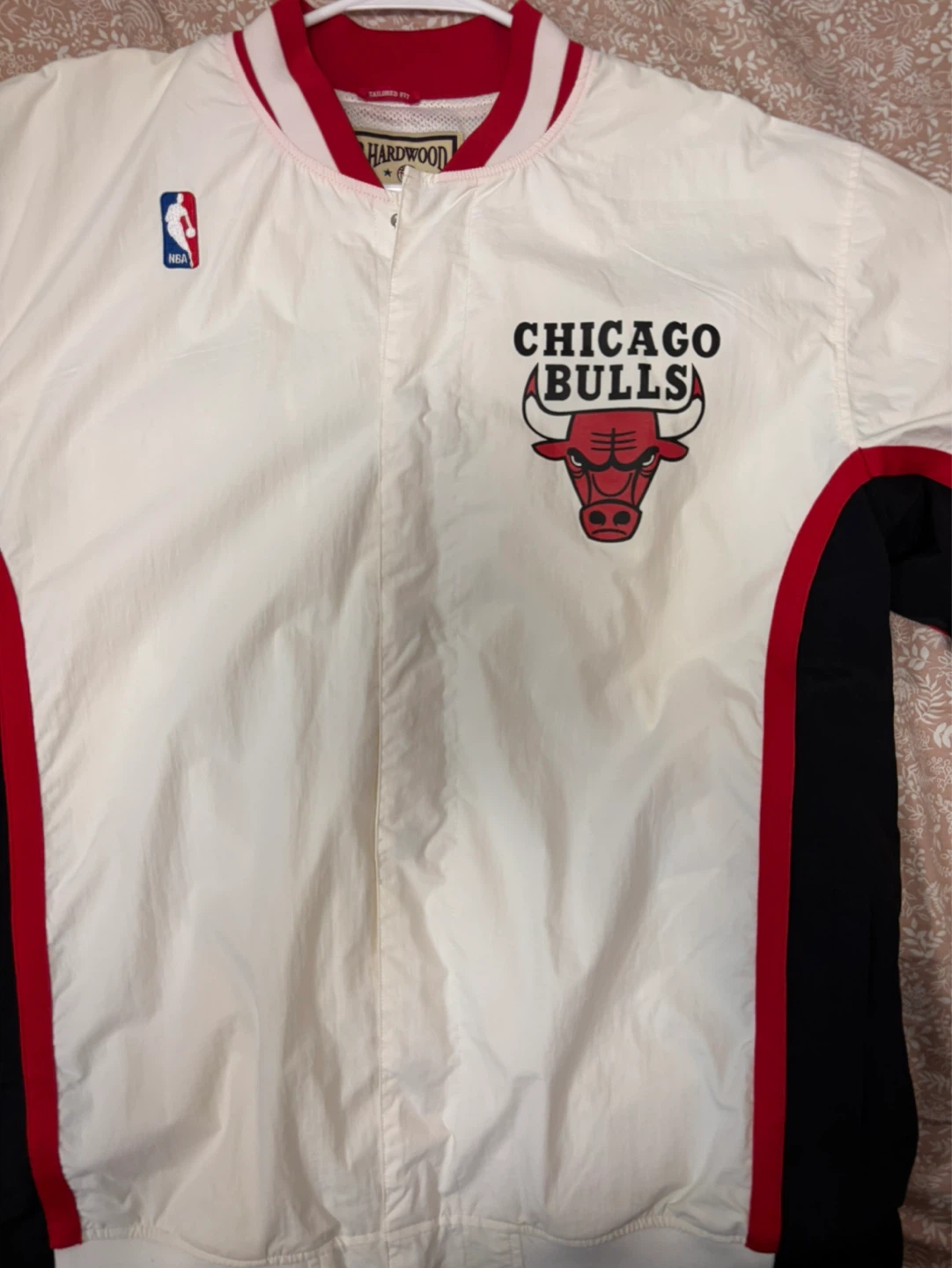 Chicago Bulls NBA Hardwood Classics Warm Up Jacket XL - photo 3