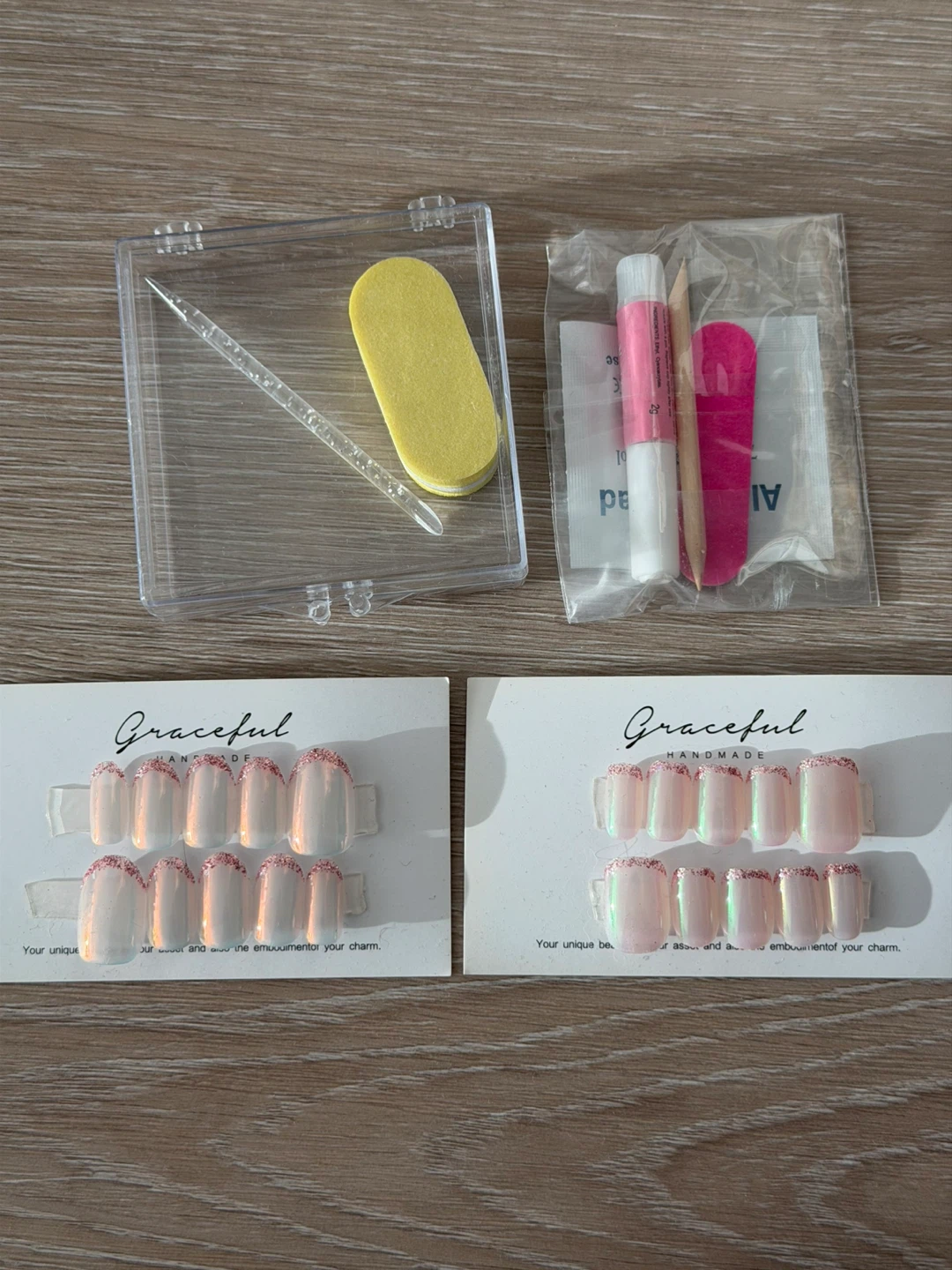 Graceful Handmade Press-On Nails Kit
