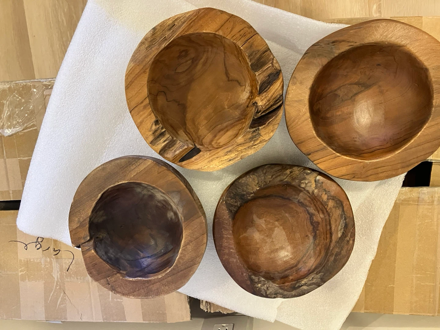 Teak Wood Bowls - Various Sizes - photo 4