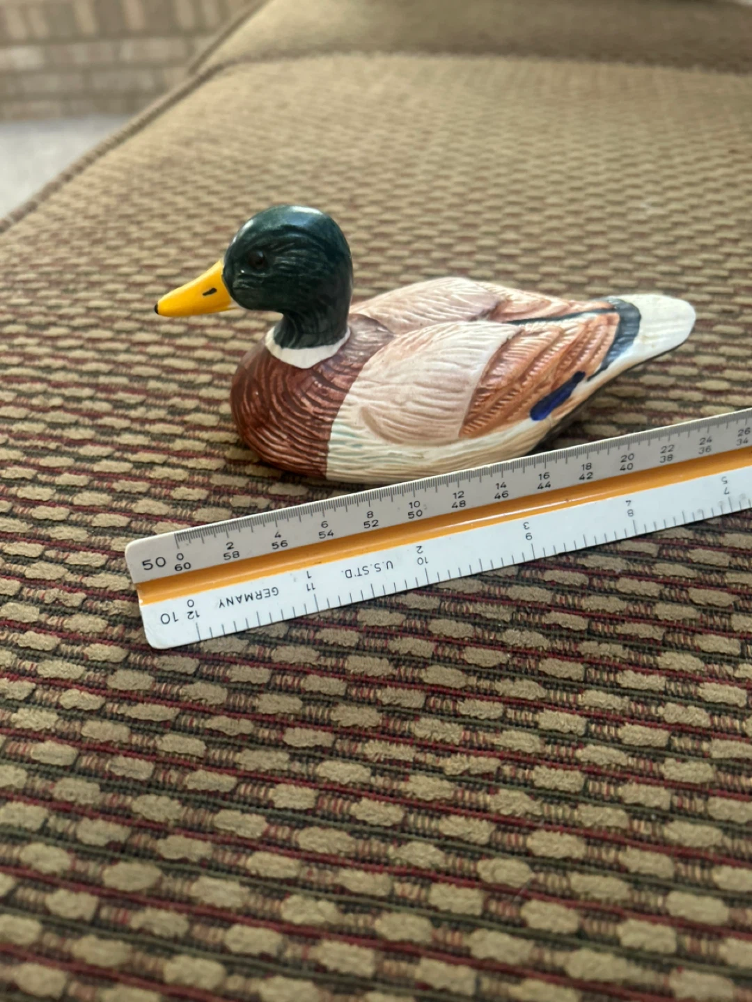 Hand Painted 5 1/2” Ceramic Duck - photo 2