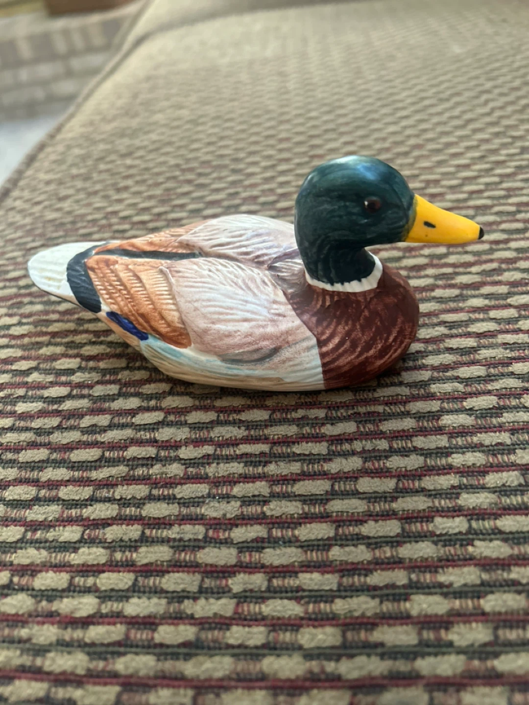 Hand Painted 5 1/2” Ceramic Duck