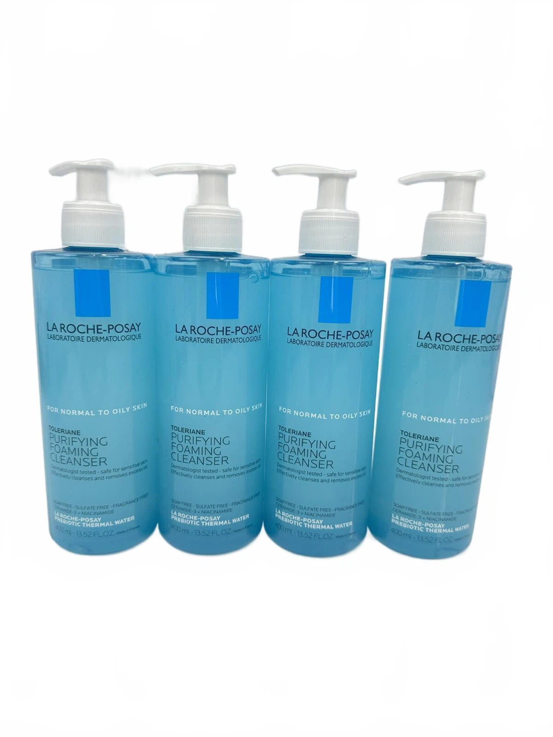 La Roche-Posay Toleriane Purifying Foaming Cleanser x4 Bundle
