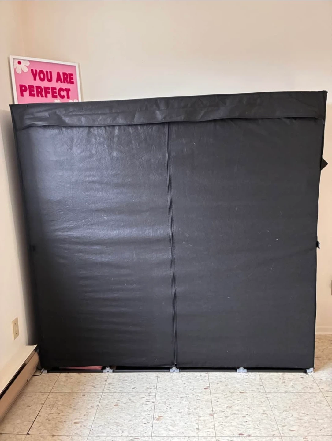 Black Portable Wardrobe - photo 3
