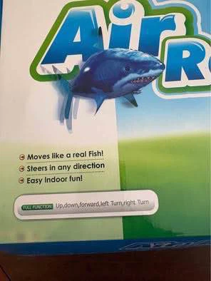 Air ranger remote control flying clown fish-Never used - photo 2