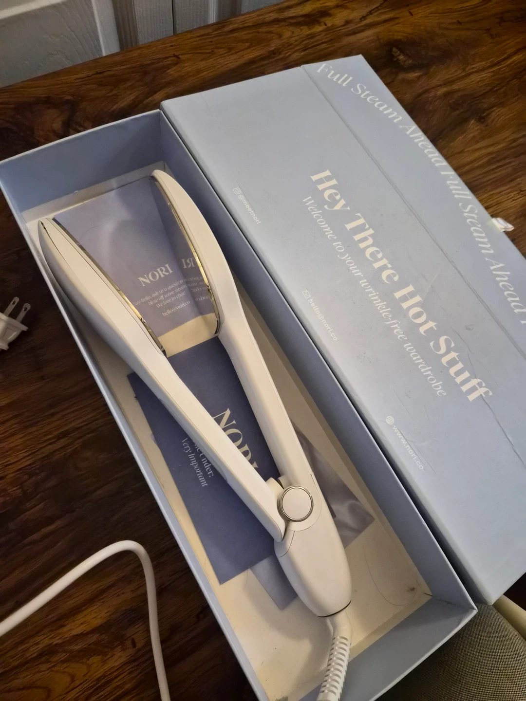 Nori Press Travel Steam Iron - White - photo 3