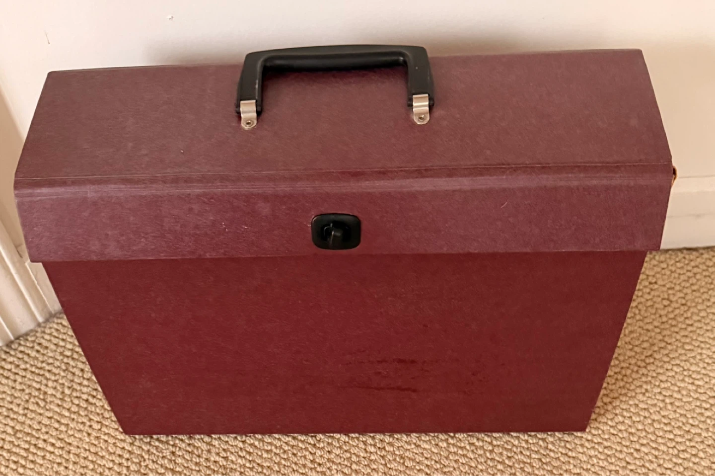Filing Box with Dividers