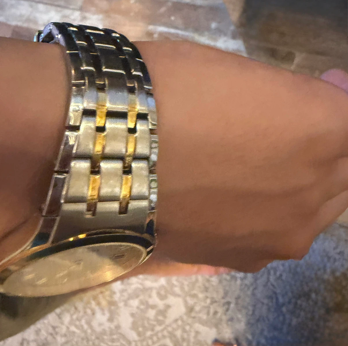 Bulova Two-Tone Watch - photo 4