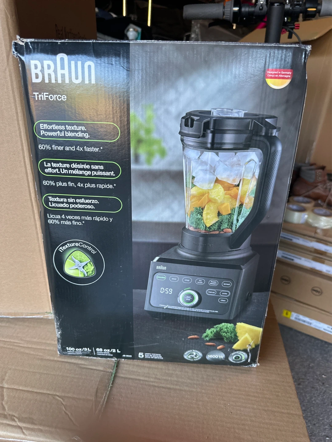 Brand new Braun TriForce Blender