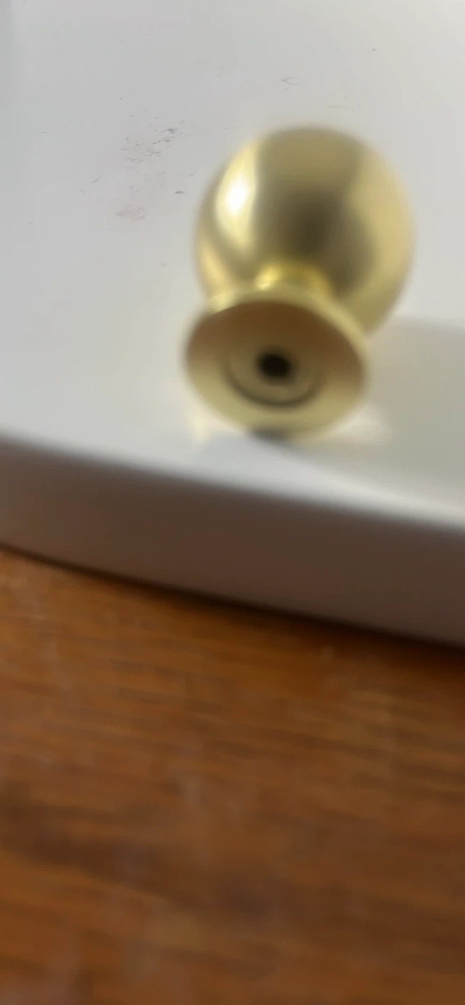 1 1Brass Cabinet Knobs - Set of 3 - photo 5