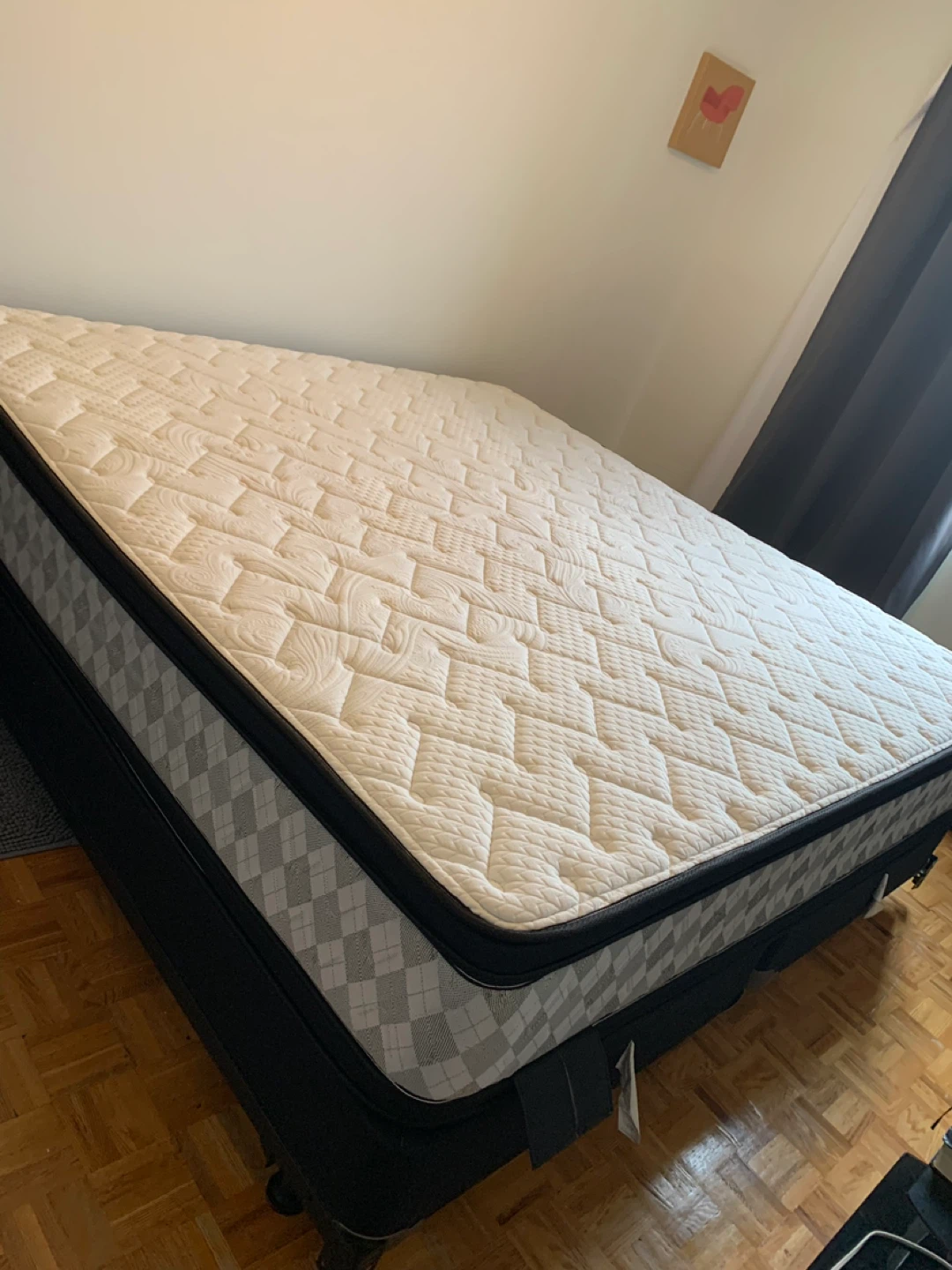 King size Mattress with box spring