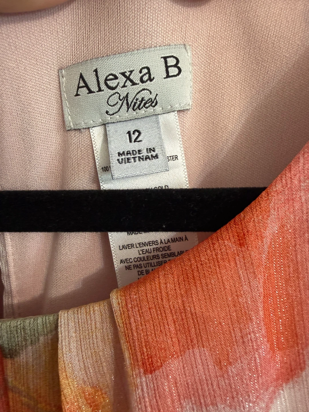 Alexa B Nites Floral Dress Size 12 - photo 3