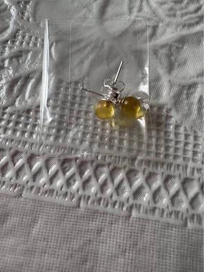 Amber earrings & Amber necklace -New, Both together for $5 - photo 5