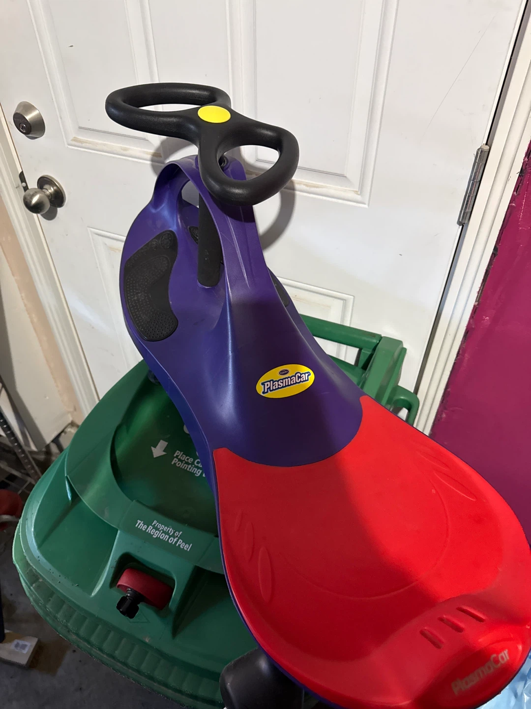 PlasmaCar Ride-On Toy - Purple/Red