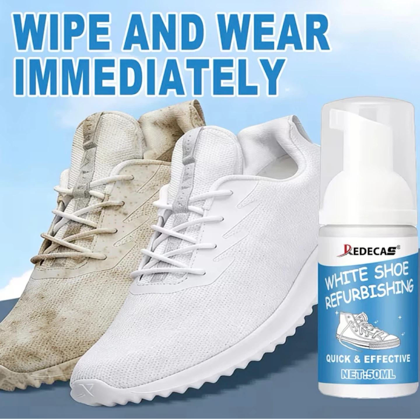 White Shoe Refurbishing Foam - photo 2
