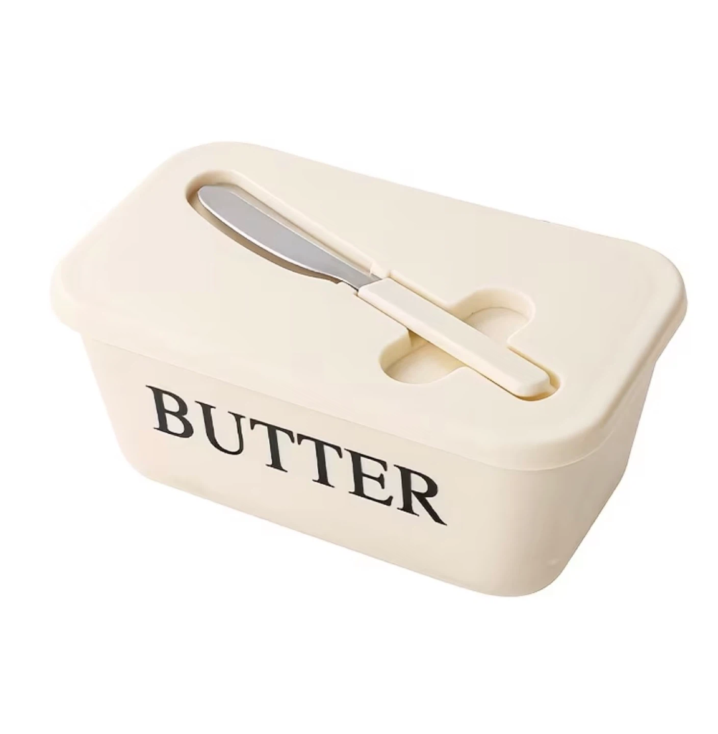 Butter Box with Lid & Spreader Knife - photo 2