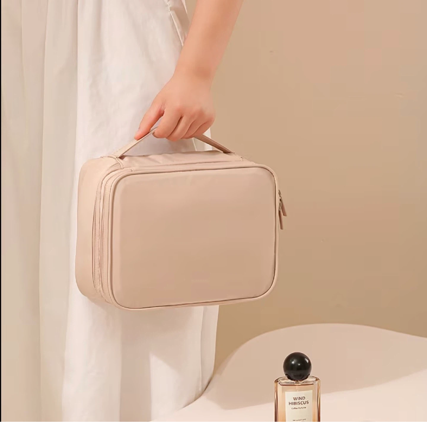 Travel Makeup Bag – Double Layer - photo 3