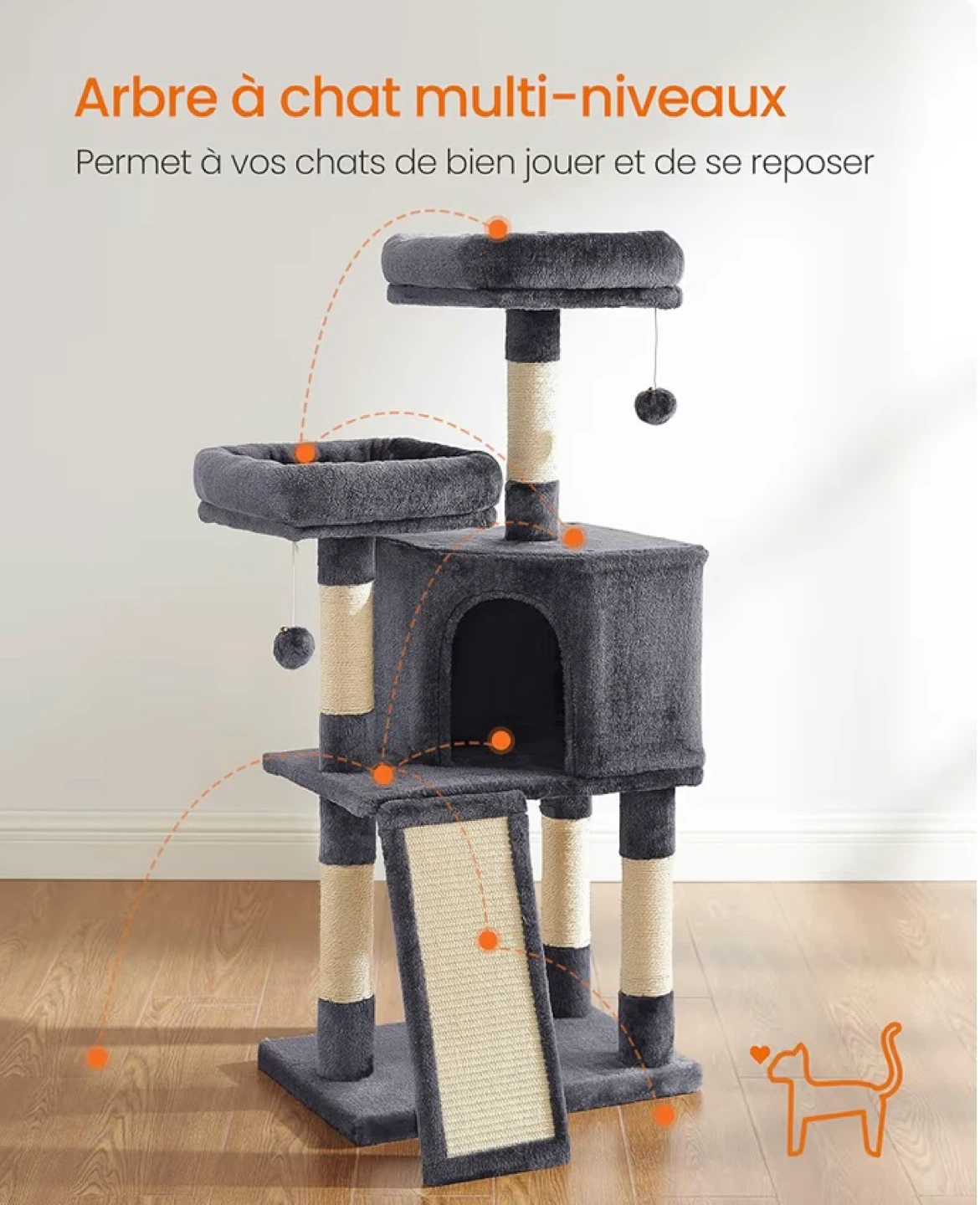 Brand new Feandria Cat Tree Condo - photo 4