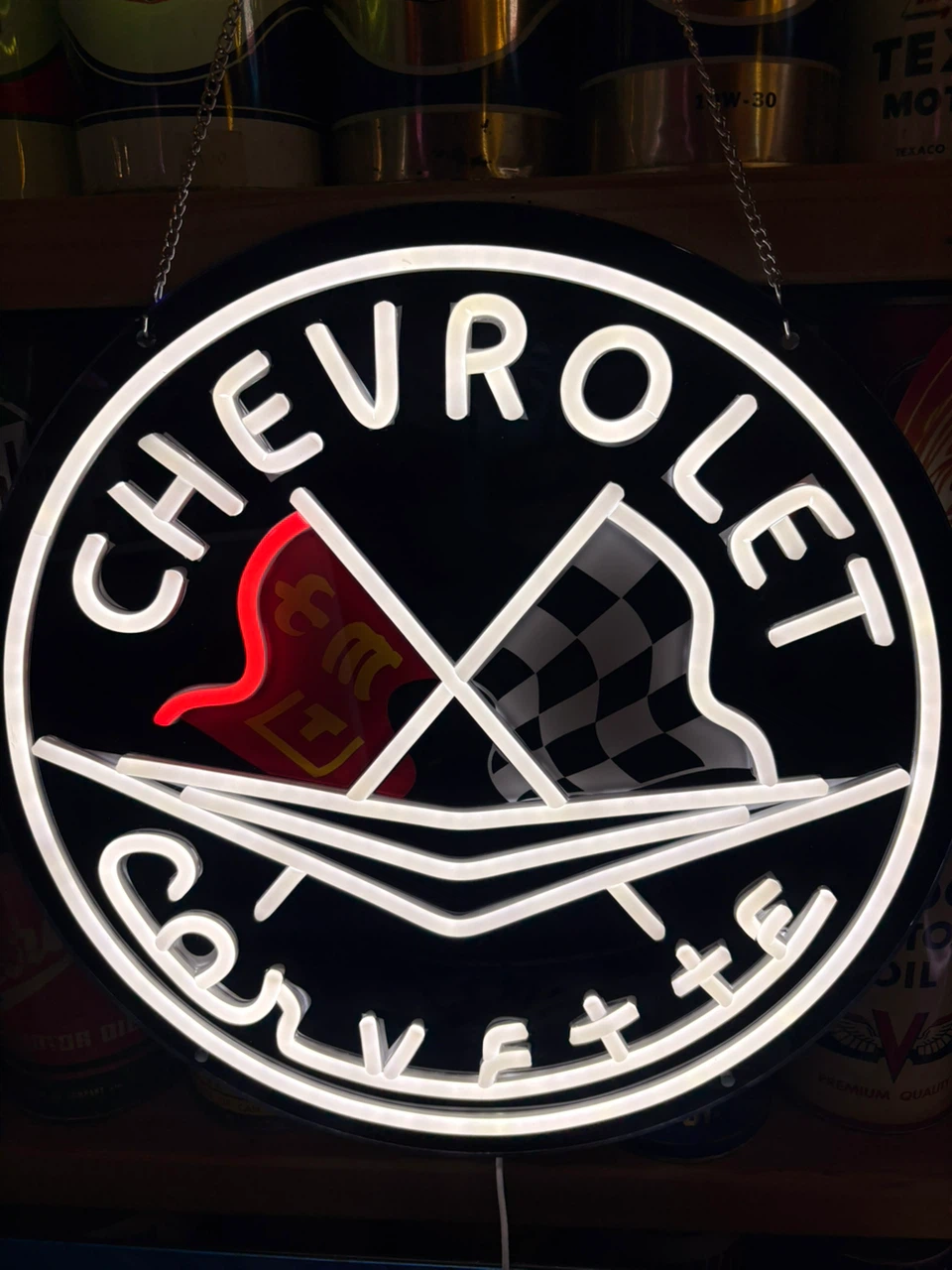 Chevrolet Corvette Neon Sign