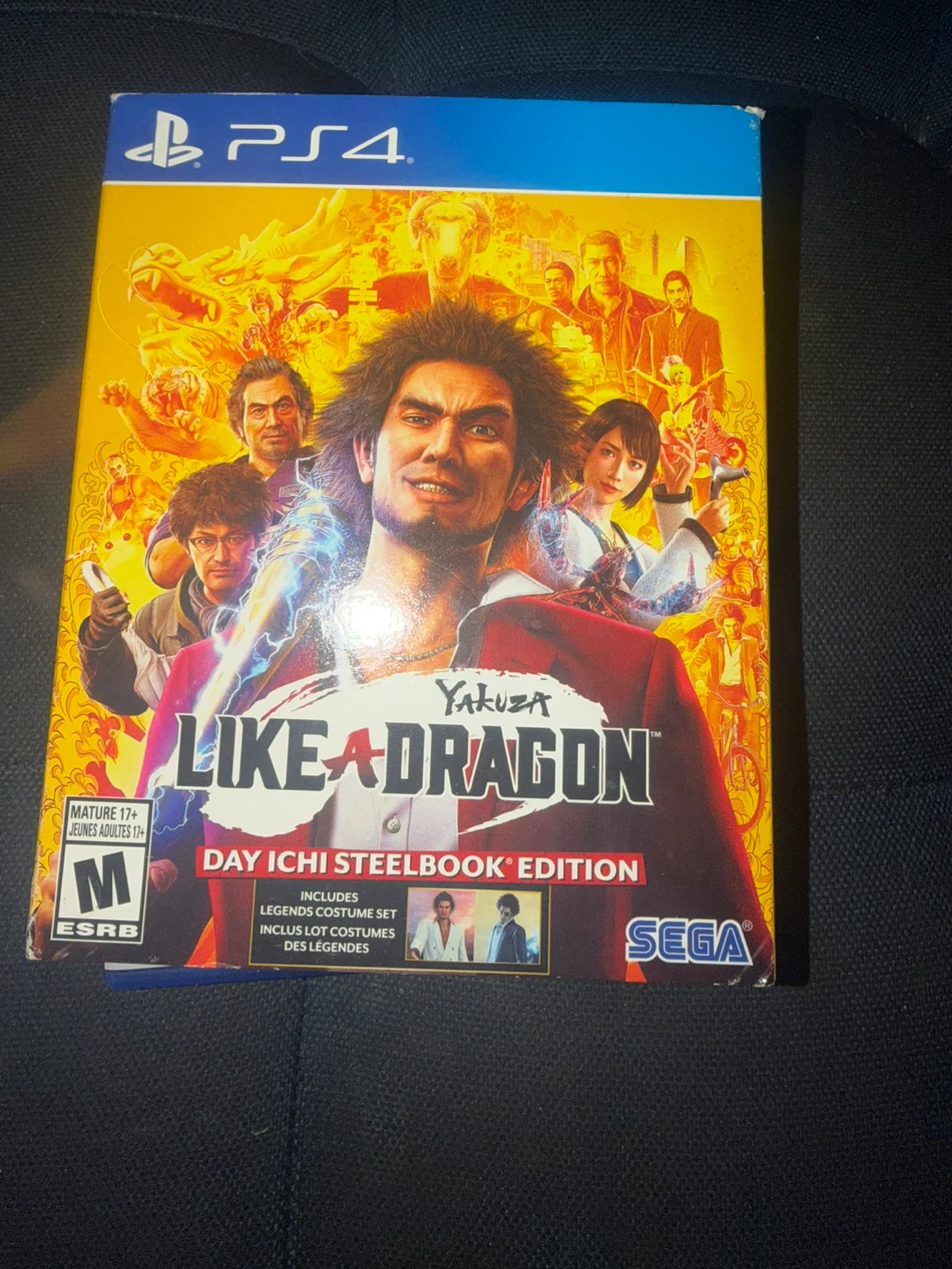 Yakuza: Like a Dragon Day Ichi Steelbook Edition PS4