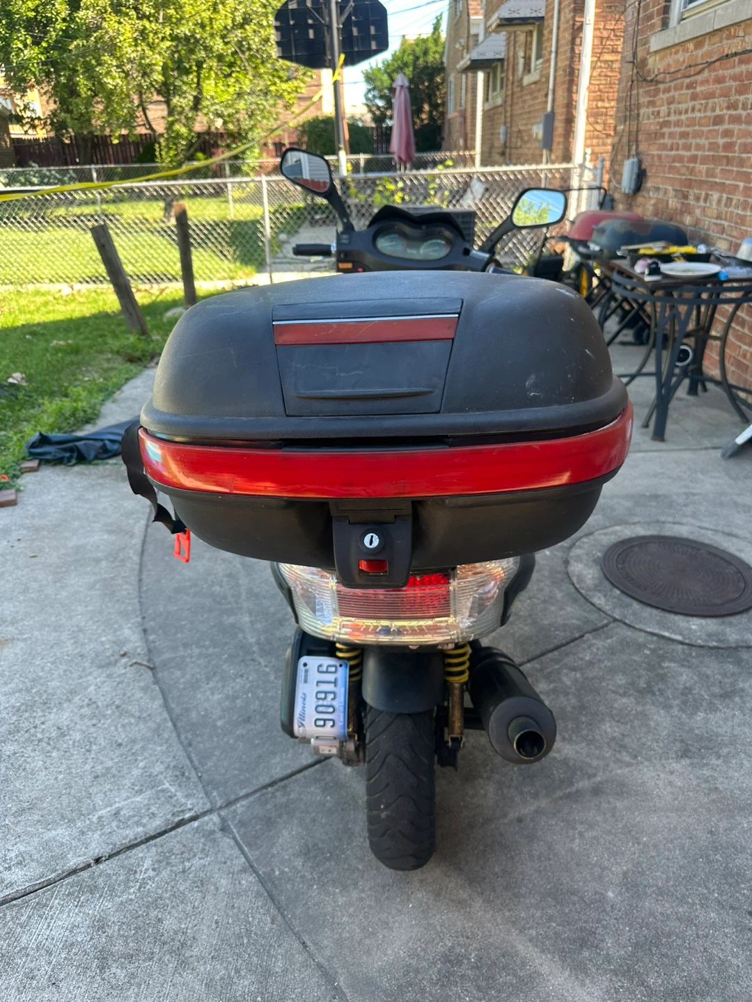 Black Scooter with Storage Trunk - photo 3