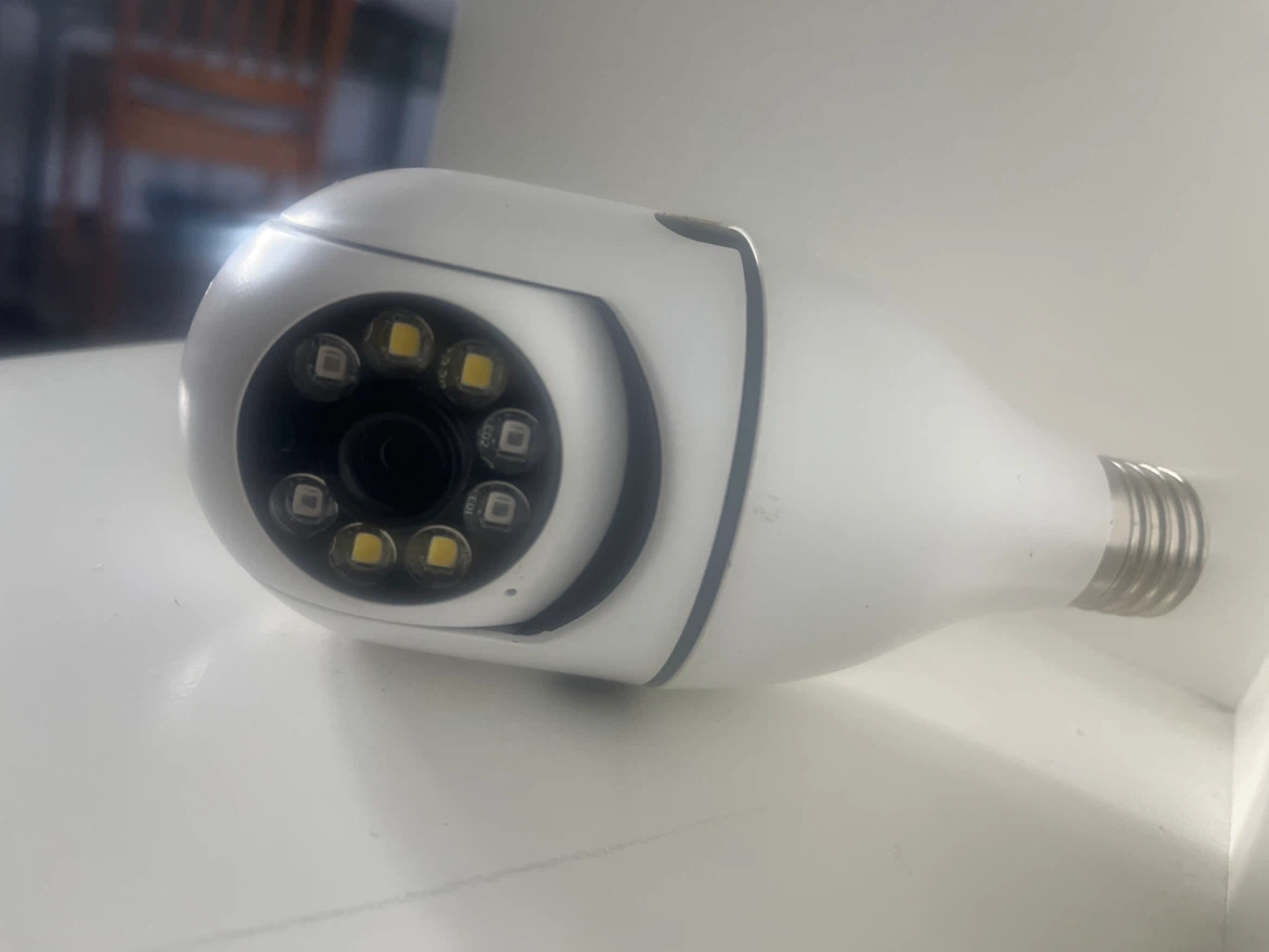 White Light Bulb Security Camera - photo 2