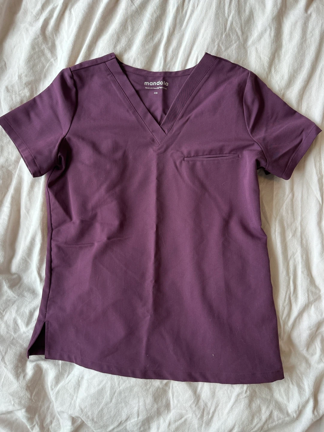 Mandala Scrub Top and Pants Set - photo 2
