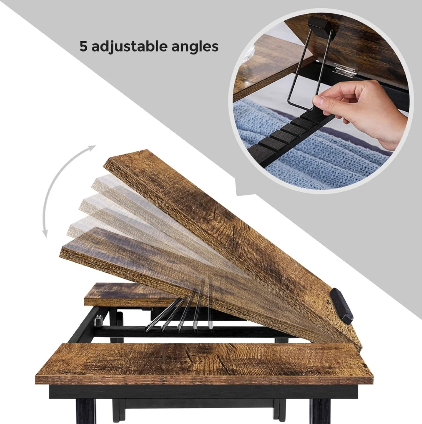 Brand new Adjustable Laptop Bed Tray Table - photo 5
