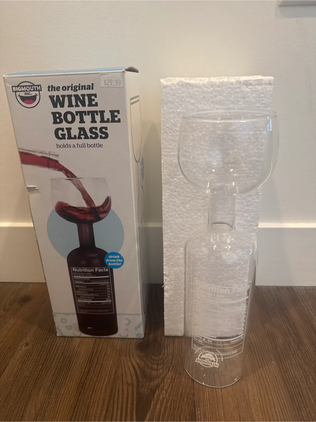 BigMouth Inc. The Original Wine Bottle Glass