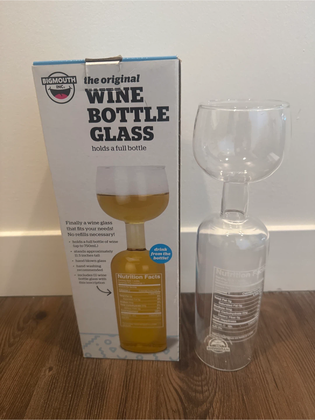 BigMouth Inc. The Original Wine Bottle Glass - photo 2