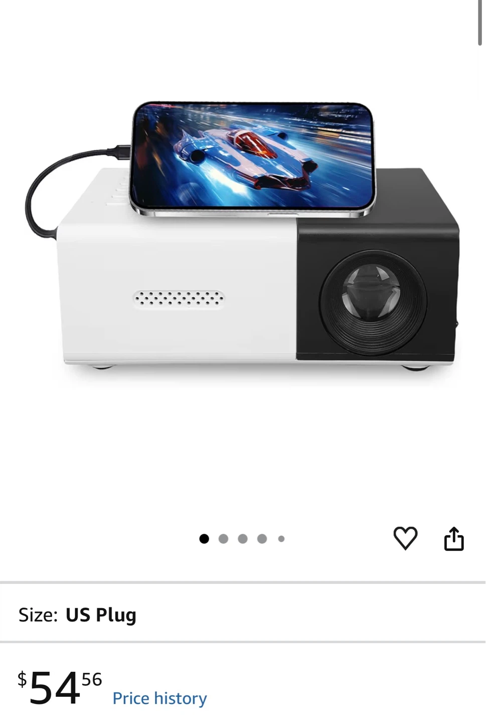 Mini Portable Projector - photo 2