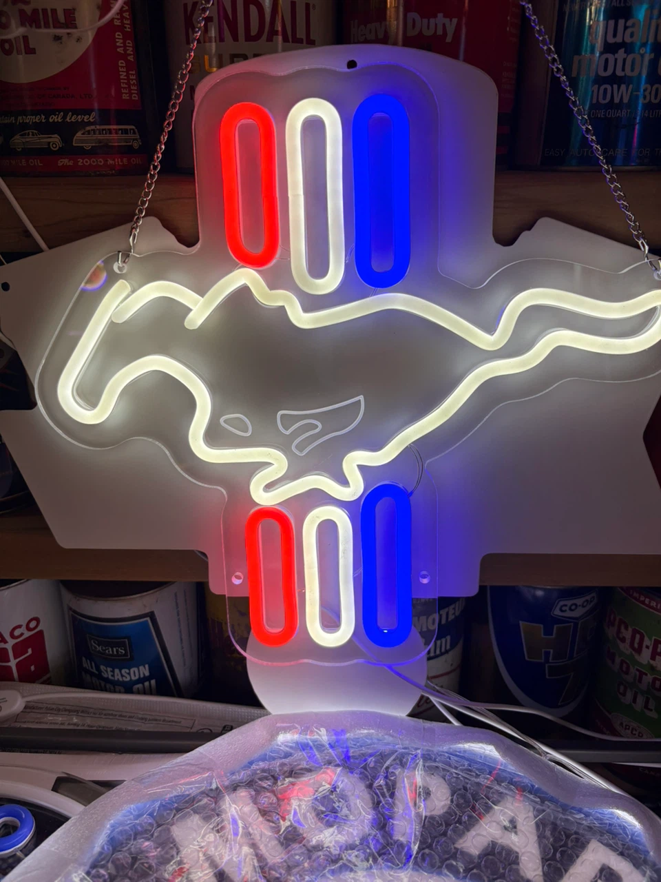 Ford Mustang Neon Sign