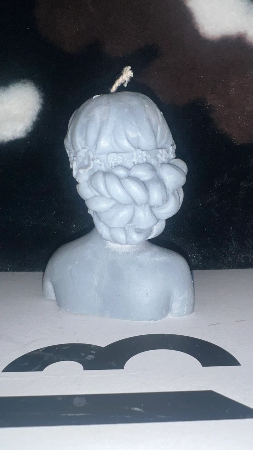 Gray Bust Candle - photo 2
